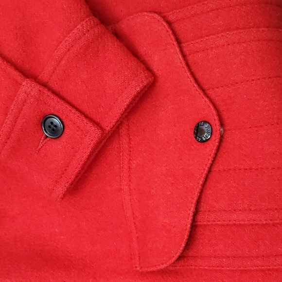 Vintage Filson Garment virgin wool red hunting buttons up men jacket size XL? - Picture 5 of 9